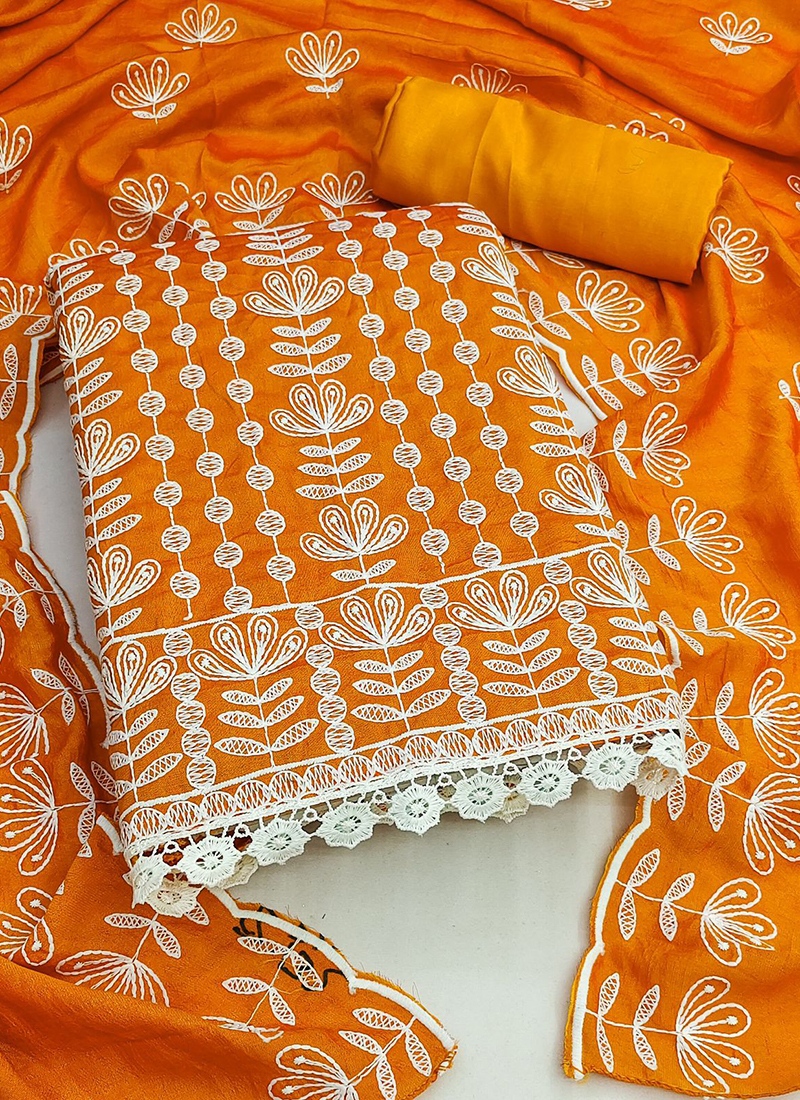 Bandhej Lucknowi Vol 1 Balajit Cotton Dress Material