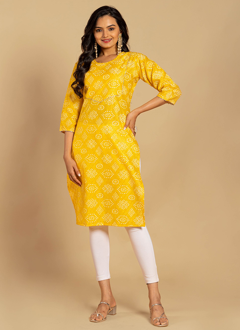 Buy Sangria Women Bandhani Printed Anarkali Kurta Online at Best Price |  Distacart