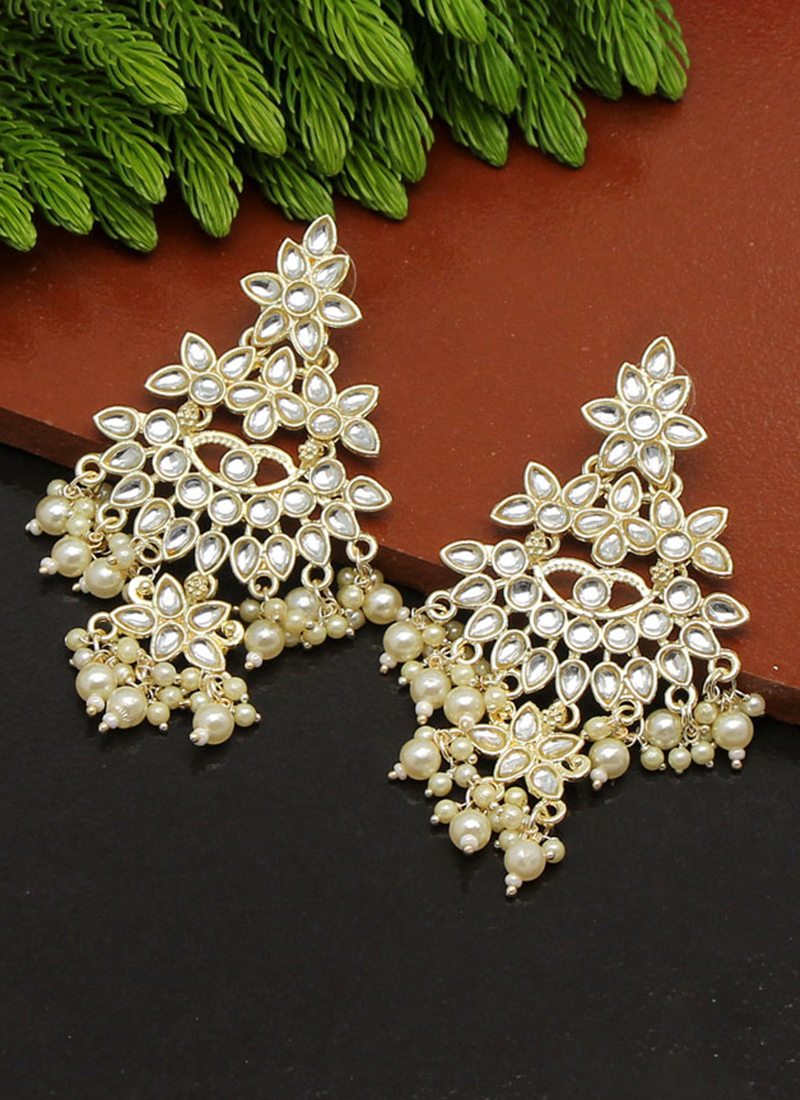 Kundan Jewellery Earrings 2024 | favors.com