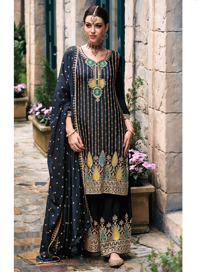 Sareespalace Palazzo Salwar Kameez Online Readymade Palazzo Suits