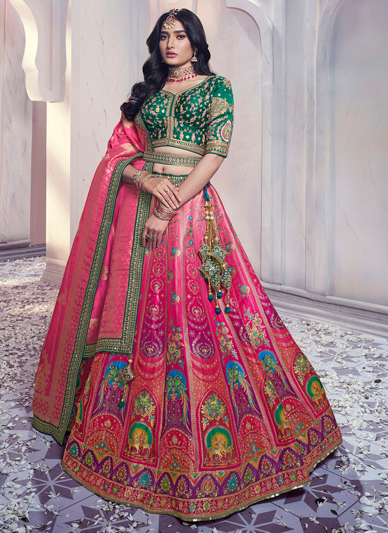 Latest New Heavy Embroidery Work Lehenga With Heavy Work Blouse