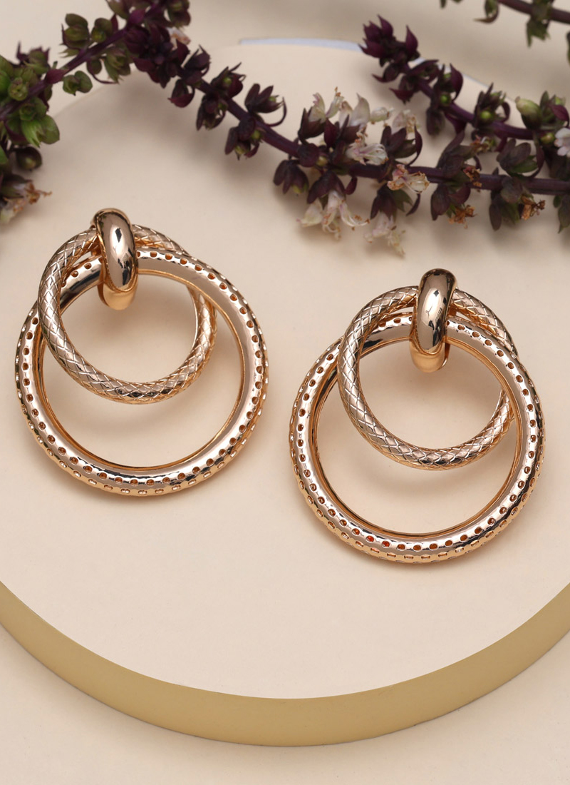 Fashion Metallic Big Black White Hoop Earrings For Women 2022 New Statement  Round Circle Earings Wholesale | Shopee Singapore