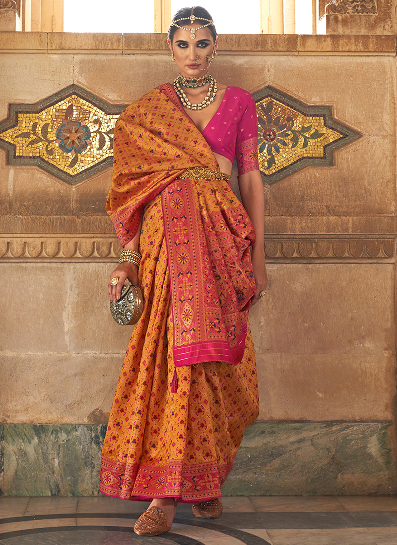 Shop Banarasi Silk Zari Classic Saree Online : 257809 - New Arrivals