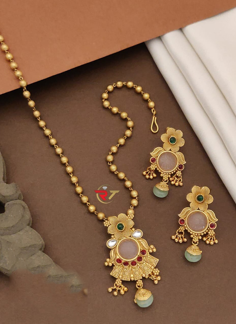 Jadtar Rajwadi Necklace Set Rajwadi Gold Set Design Shop