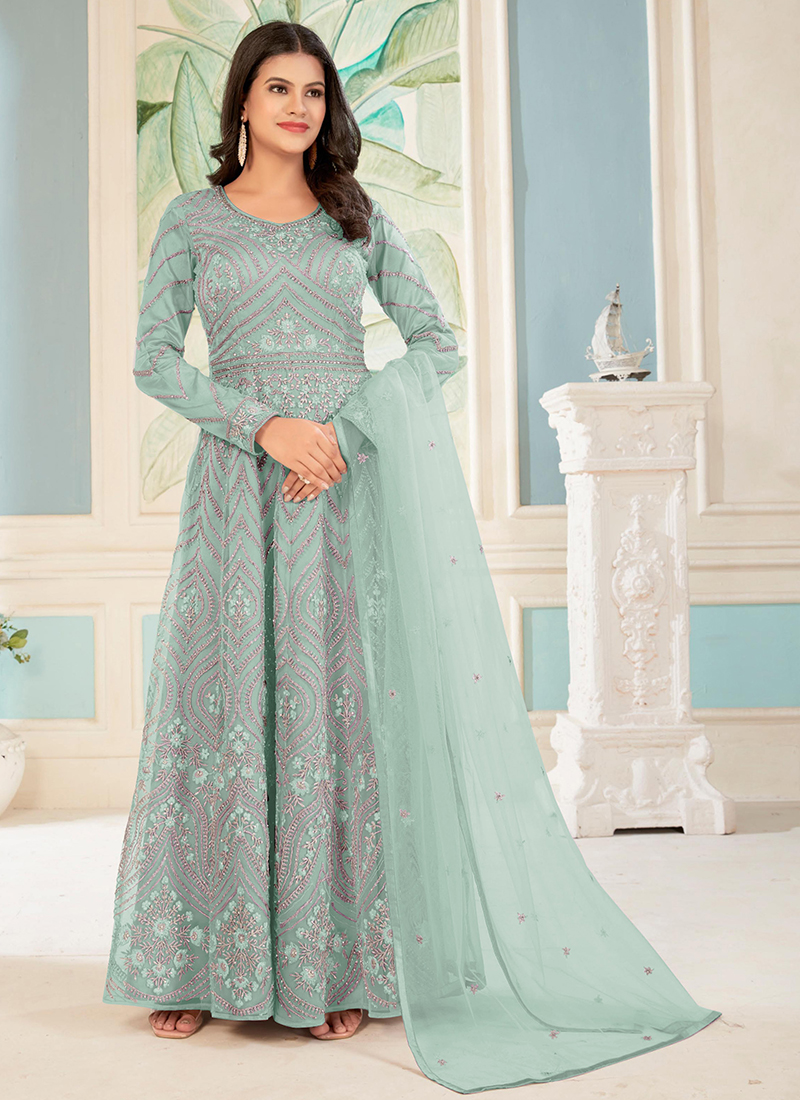 One Piece Gown With Dupatta Long One Piece Dress With Dupatta Wedding Party  Wear One Piece