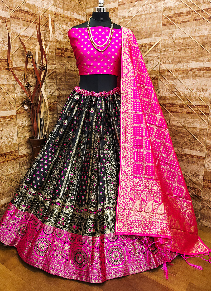 Buy online Black Embroidered Stitched Lehenga Choli from ethnic wear for  Women by Soch for ₹3499 at 50% off | 2024 Limeroad.com