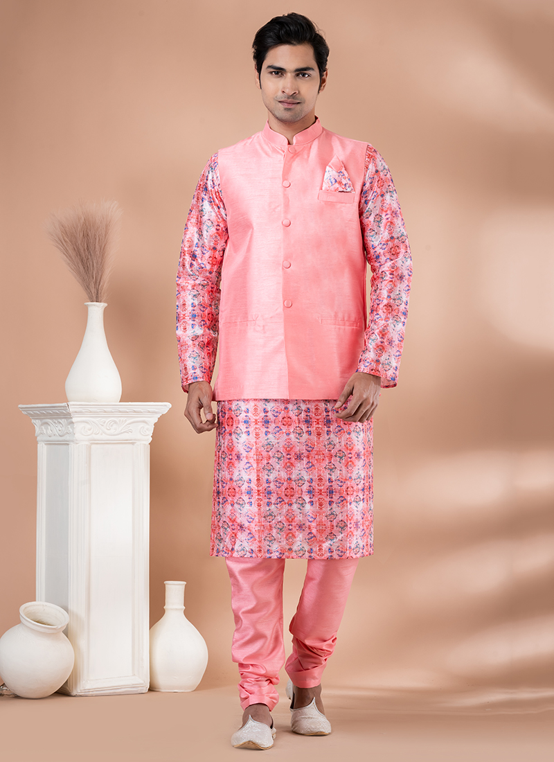 kurta pajama dress Party wear indian for men silk India fashion clothing  Maple Clothing Inc eid dress Black Kurta Pajama For Couple