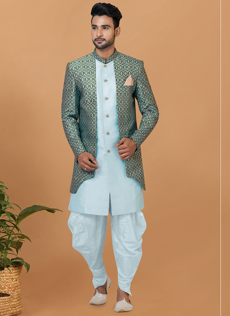 groom wedding shadi indo western dress for men