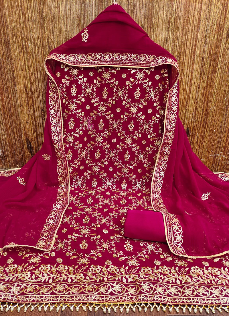 hot pink velvet shawl