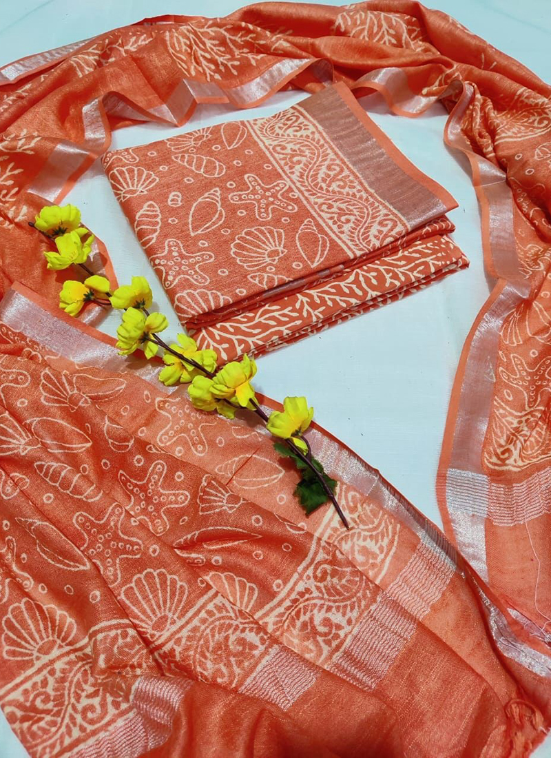 Bagru Hand Block Print Dress Material Set at Rs 950/set | प्रिंटेड कॉटन  ड्रेस मटेरियल in Ahmedabad | ID: 2851799298373