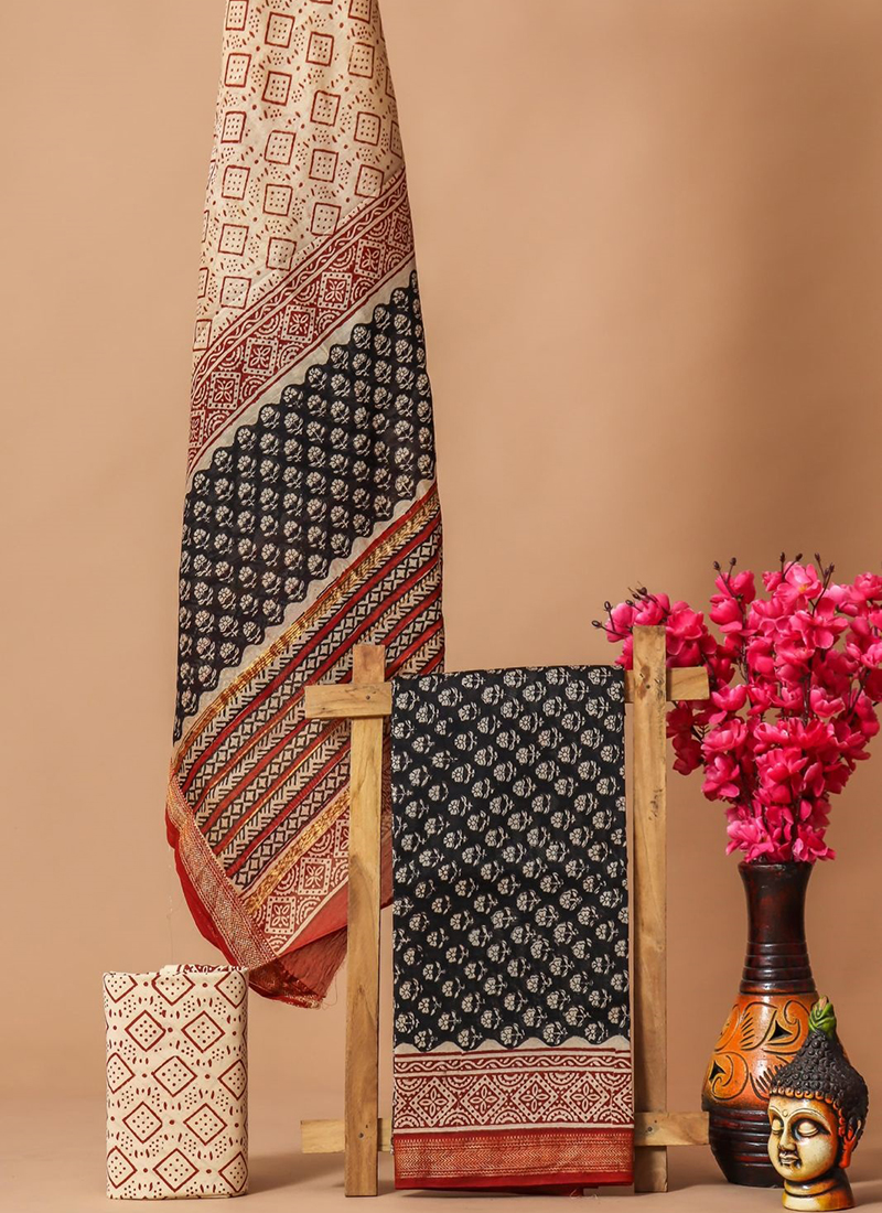 Maheshwari silk dress material | Stylish dresses, Dress materials, Dress