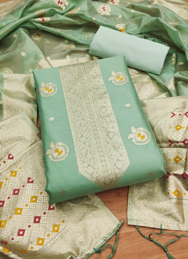 Hot organdy cotton dress materials wholesale 2025