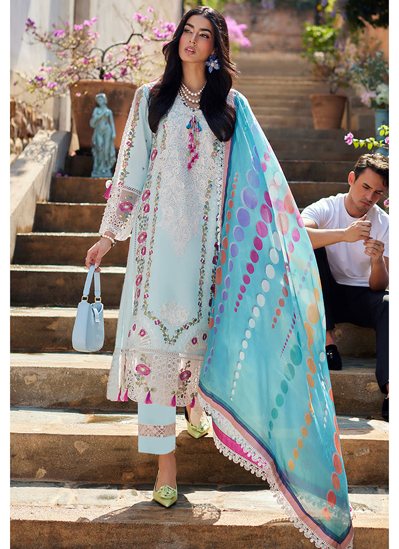 Pakistani Lawn Cotton Dress Material Wholesale Hala Alara Vol