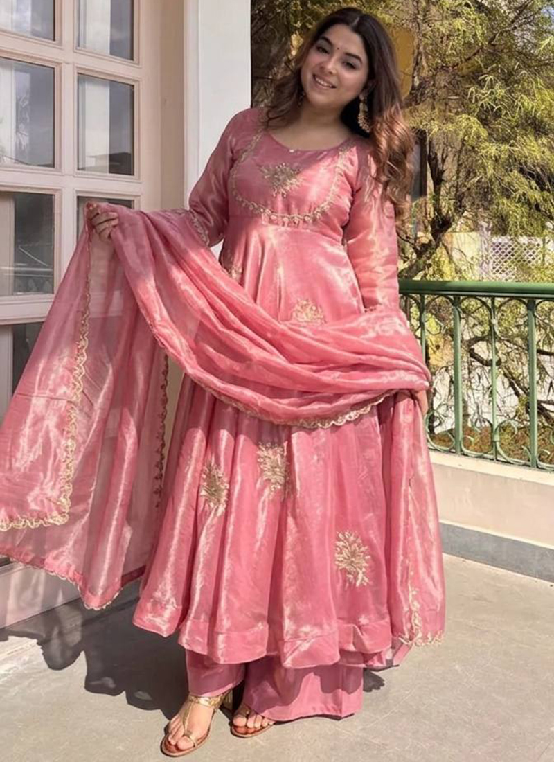 party wear anarkali dress online Shop Georgette Embroidered Anarkali Suit Party Wear in India