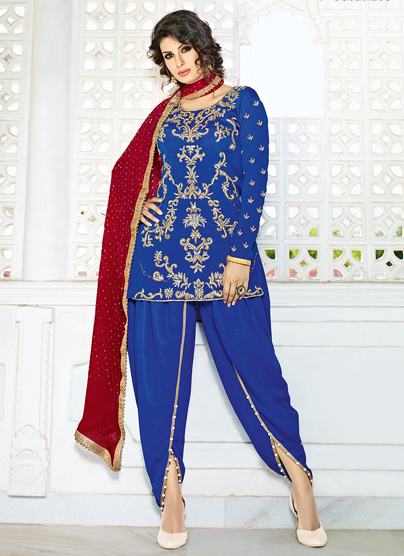 hand work salwar suit