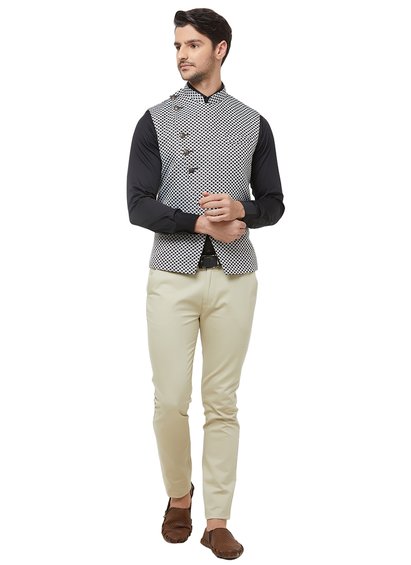 party wear nehru jacket