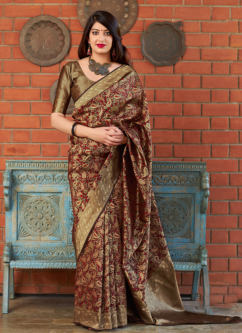 latest designer fancy saree