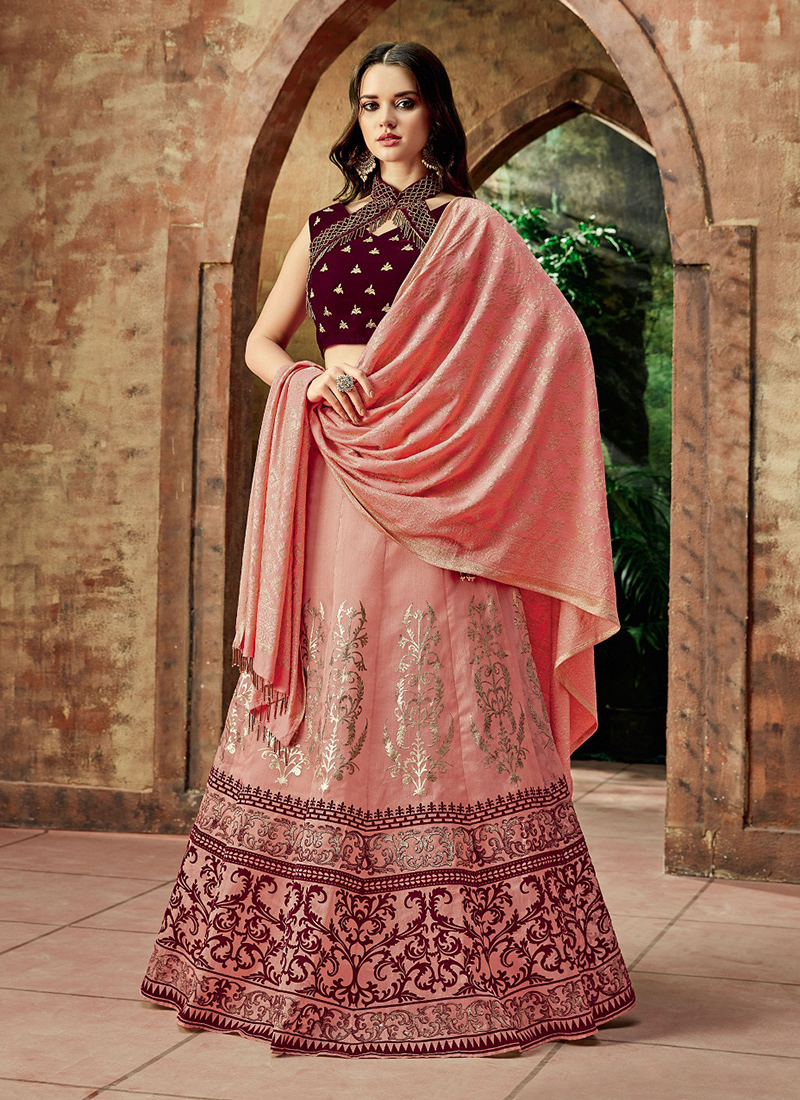 western lehenga for party