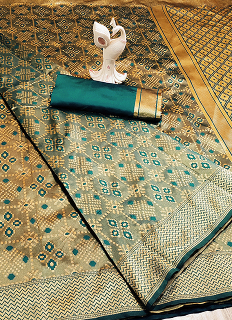 Designer Banarasi Silk Festival Wear Weaving Sarees Wholesale ...