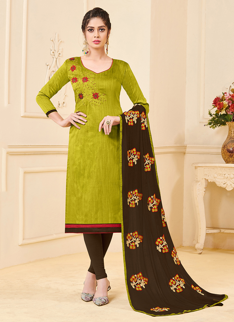 Office wear clearance churidar designs