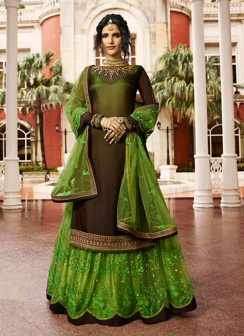 lehenga suit design 2019