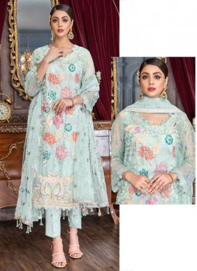 Alk9495 Georgette Wholesale Pakistani Suits 2 Pieces Catalog