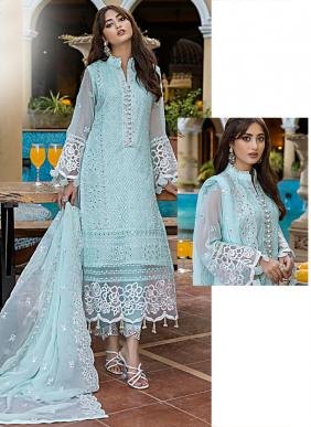 DS153 Georgette Wholesale Pakistani Suit 1 Piece Catalog