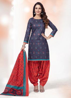 cotton punjabi dress material