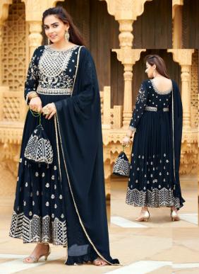 Bonaza Blooming Georgette Latest Designer Diwali Wear Anarkali Suits Collection