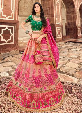 Vrindavan Vol 29 Banarasi Silk Royal Look Exclusive Designer Lehenga Cholis Collection