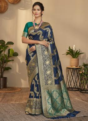 Amravati Leahariya Zari Weaving Designer Soft Silk Sarees Collection