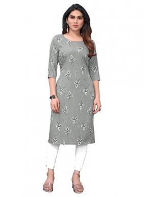 Heavy American Crepe Daily Wear Digital Printed Kurtis Collection