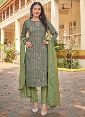 Hector Cotton Silk Wholesale Readymade Salwar Suits 6 Pieces Catalog