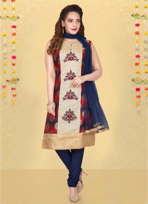 brocade salwar suit designs