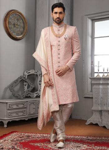 2022y/February/30166/Pink-Fancy-Wedding-Wear-Embroidery-Work-Sherwani-Extra-Charge-For-Dupatta-9020.jpg