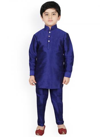 2022y/March/30822/Blue-Dupion-Silk-Party-Wear-Weaving-Kids-Kurta-Pajama-140245.jpg