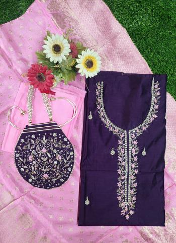 BGRC Chanderi Silk Wholesale Salwar Suits 2 Pieces Catalog