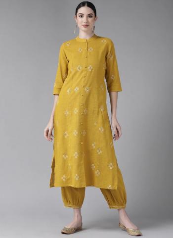 2022y/October/35566/Yellow-Cotton-Festival-Wear-Embroidery-Work-Kurti-With-Pant-KE-20024.jpg