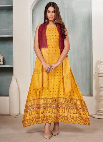 2022y/October/35696/Yellow-Rayon-Traditional-Wear-Foil-Printed-Gown-With-Dupatta-MAHARANI1-1006.jpg