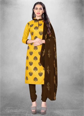 2022y/October/35776/Yellow-Slub-cotton-Casual-Wear-Designer-table-print-Salwar-Suit-50006YELLOW.jpg