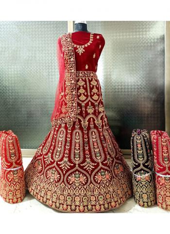 2022y/October/Red-Velvet-Wedding-Wear-Embroidery-Work-Lehenga-Choli-DULHANIYA.jpg