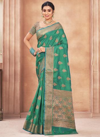 2022y/September/35289/Green-Cotton-Silk-Traditional-Wear-Weaving-Saree-AURASILK2-2346.jpg