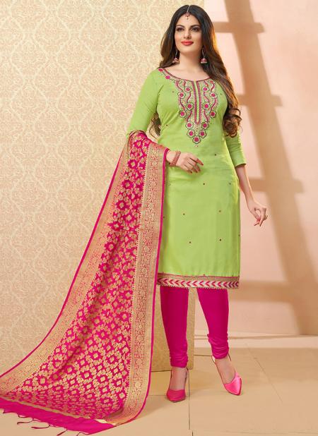glace cotton suits with dupatta