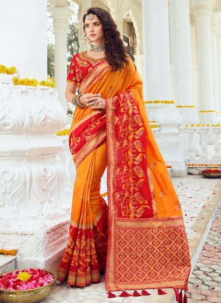 Wedding Wear Weaving Banarasi Silk Sarees Collection Catalog