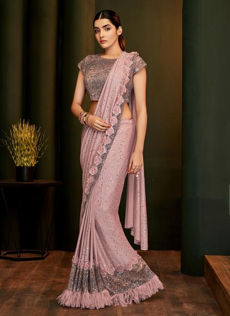 Gorgeous Look Latest Designer Ready To Wear Sarees Collection Catalog