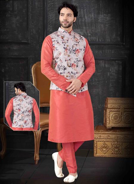 modern kurta pajama with jacket party wear