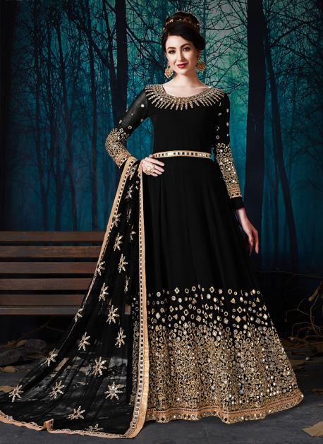 anarkali work dresses