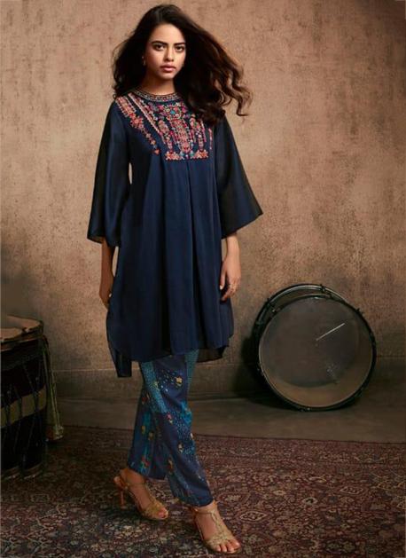 party wear trouser kurti