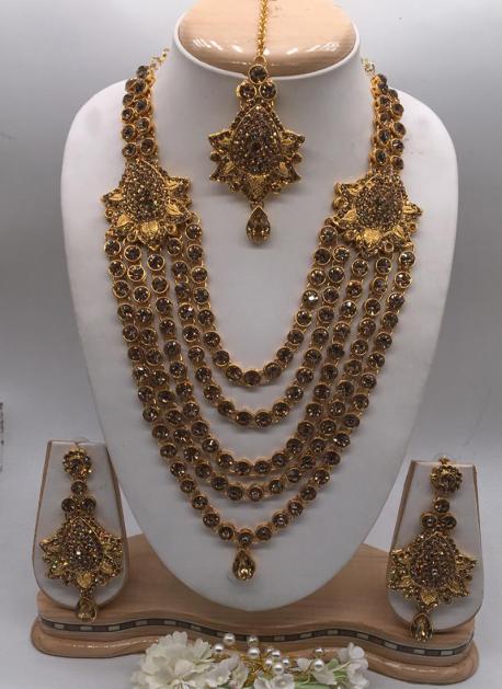 Buy Dulhan Necklace Set For This Wedding Season Online From Wholesale Salwar.