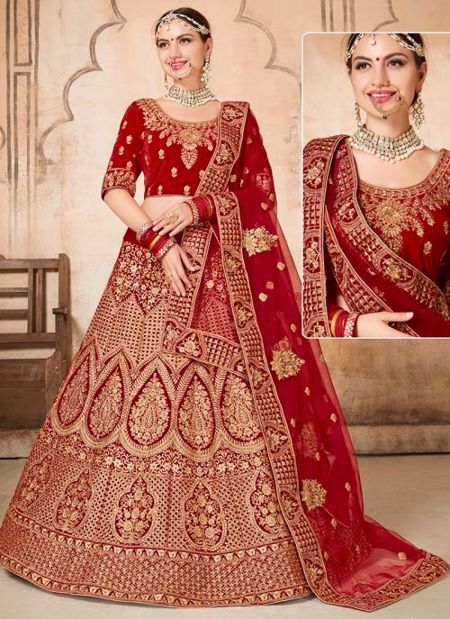 hand work lehenga